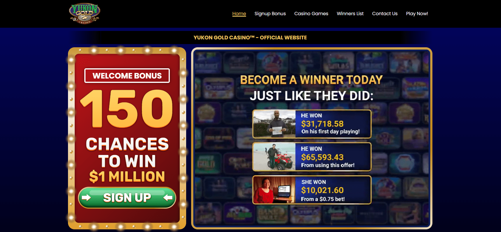 yukon gold casino review