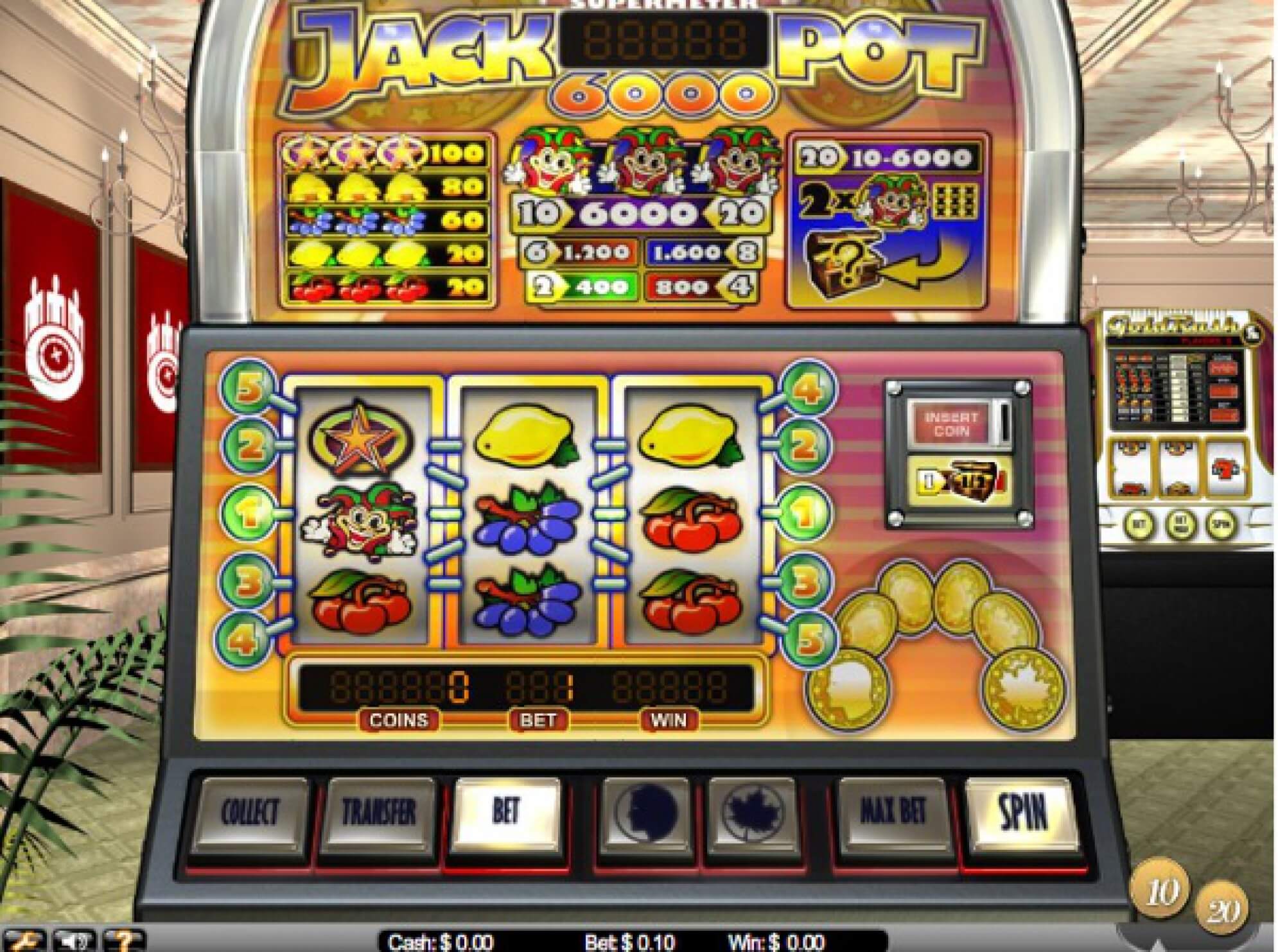 Jackpot 6000 Slot Review