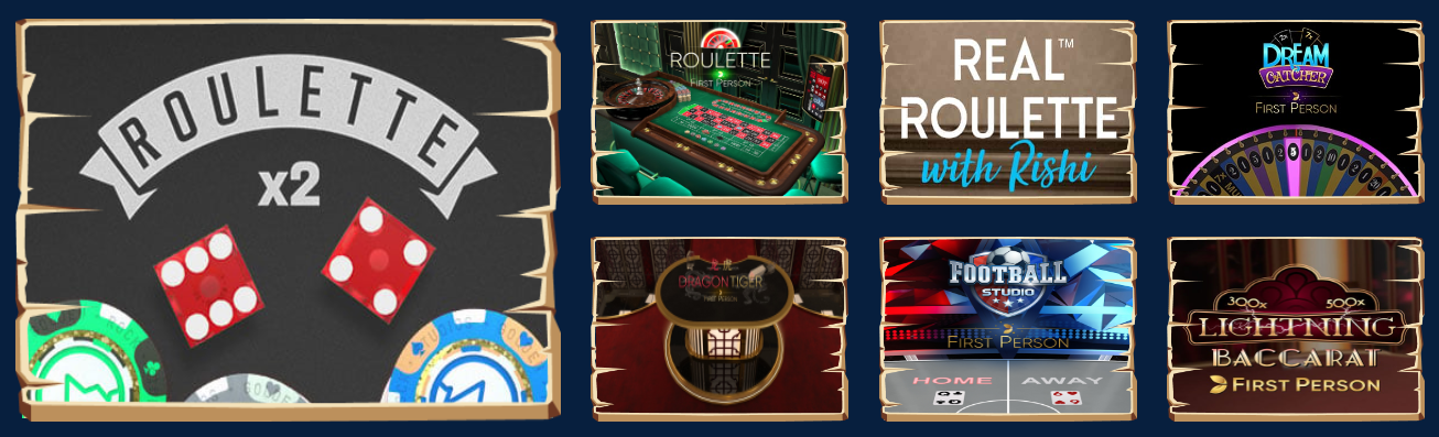 table games wazamba casino