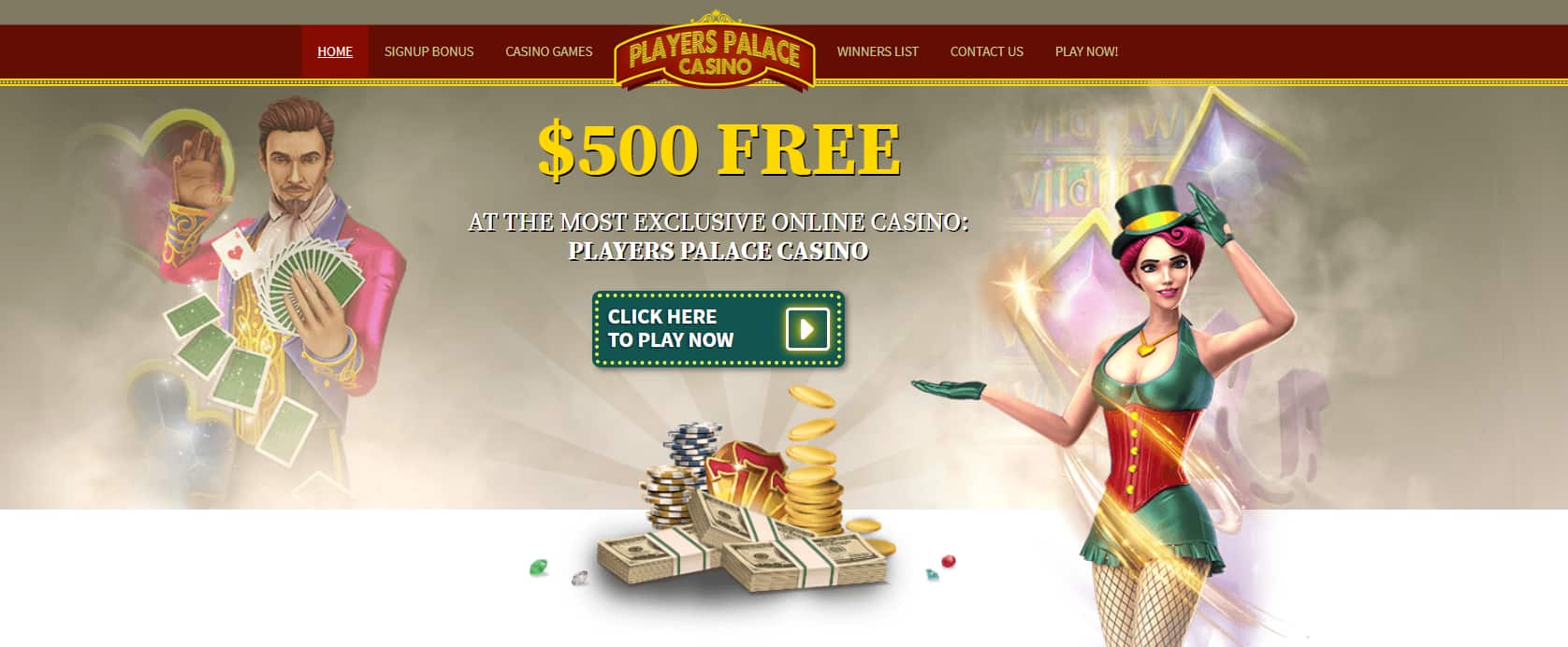 players palace casino review