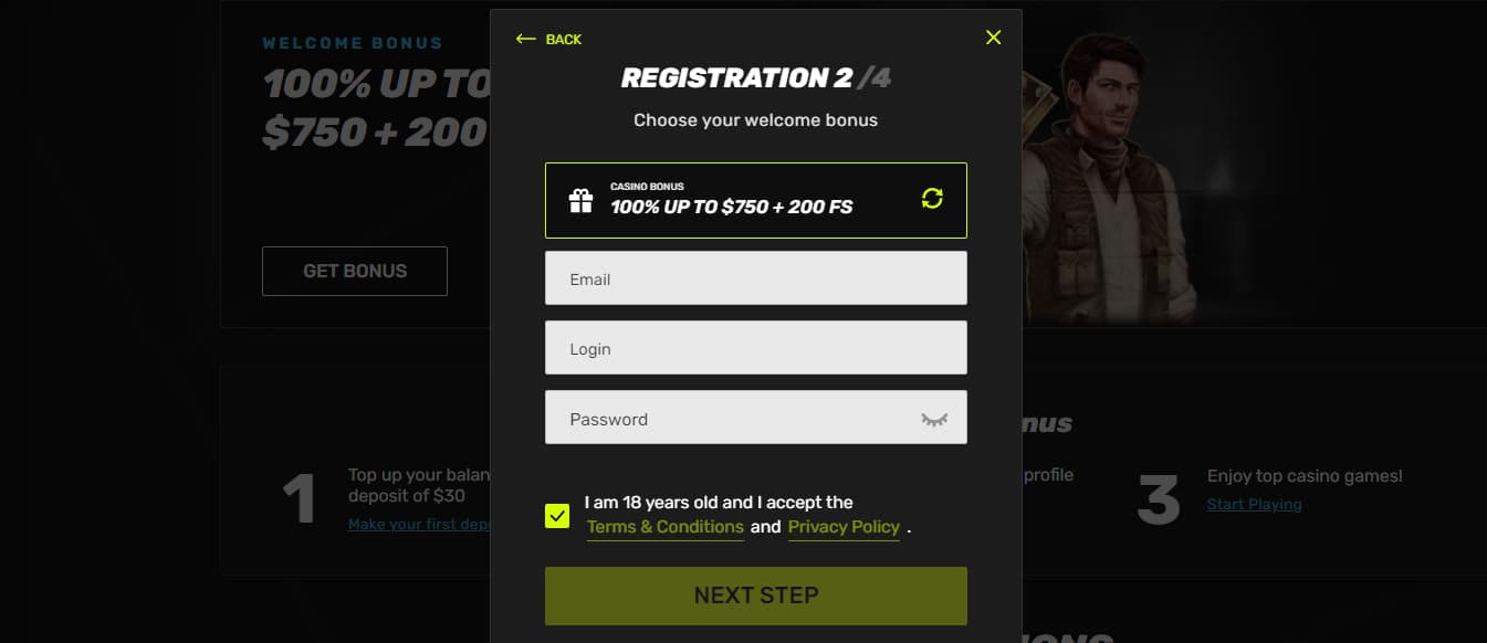 sportuna casino registration
