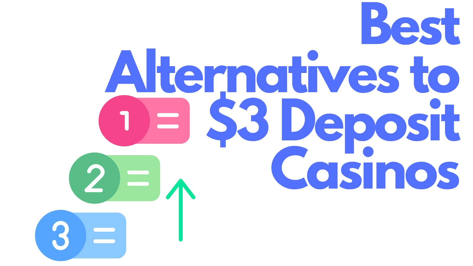 best alternatives to $3 deposit casinos