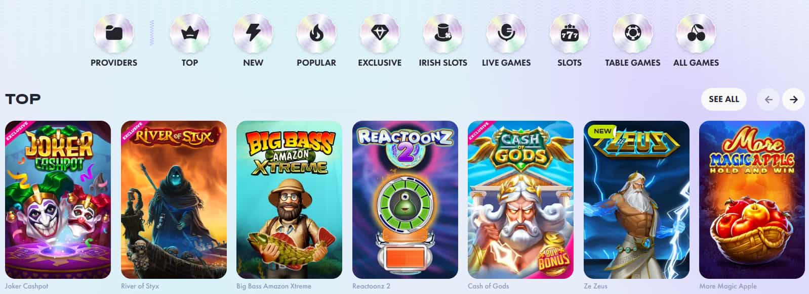 jackpot frenzy casino games