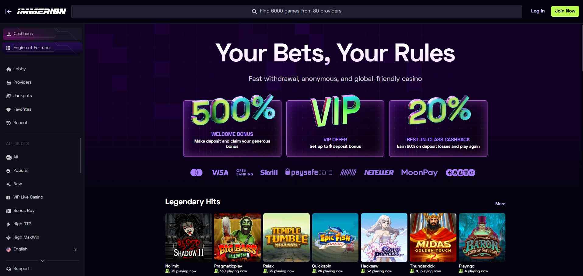 immerion casino review