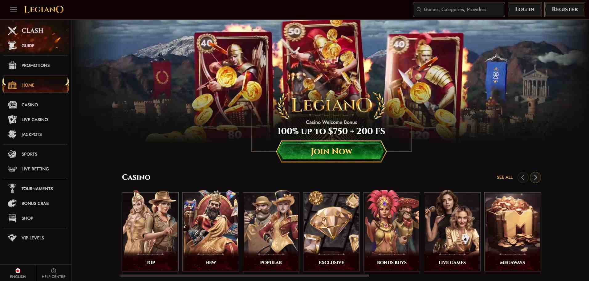 legiano casino review