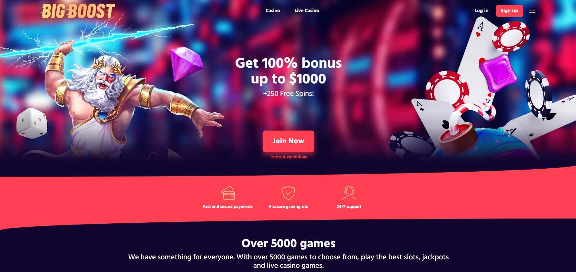 bigboost casino review