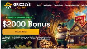 Grizzly's Quest bonuses