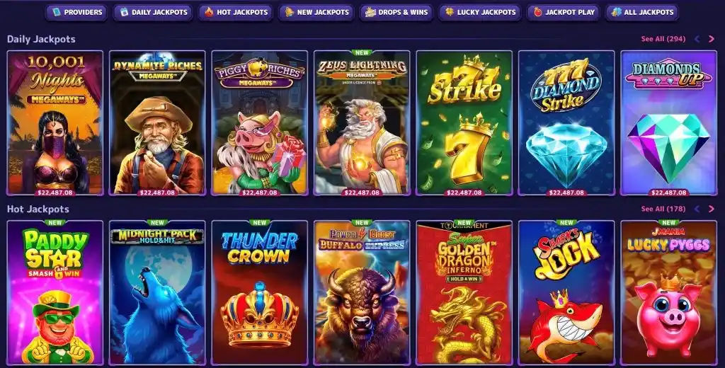alf casino jackpots