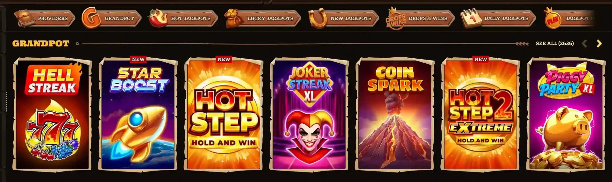 lizaro jackpots