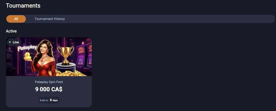 vox casino tournaments