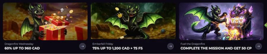 drakaris casino bonuses