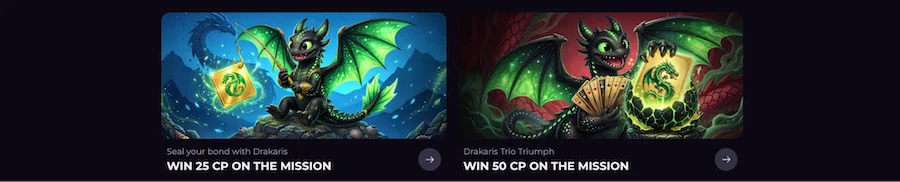 drakaris casino missions