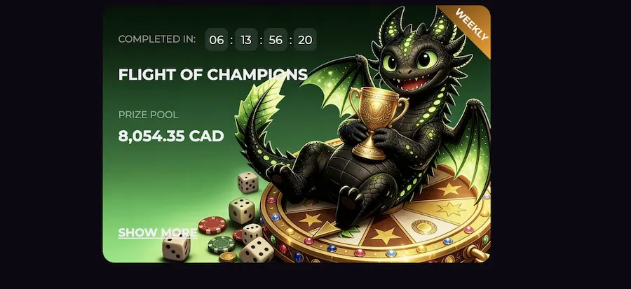drakaris casino tournaments